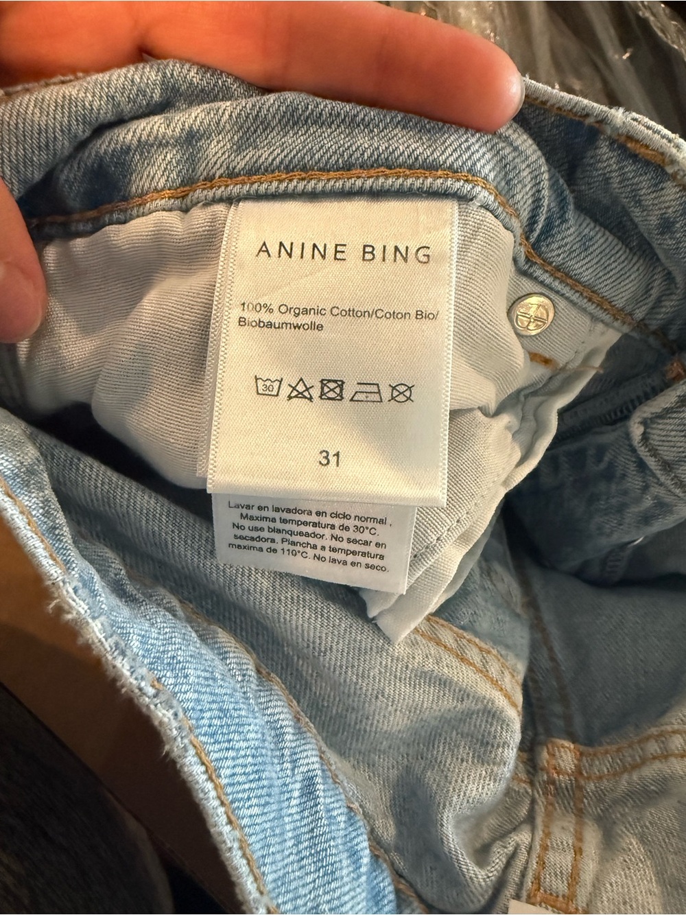 ANINE BING Olsen Jean - Picture 4 of 10